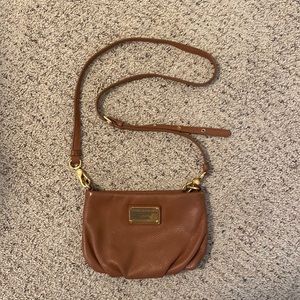 Marc jacobs brown crossbody bag